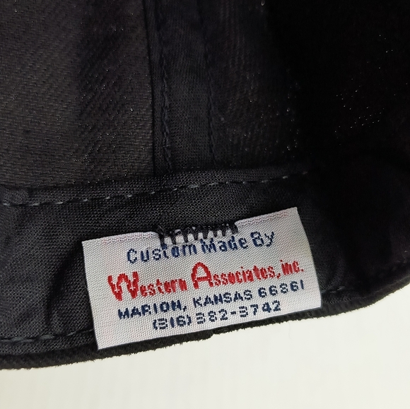 Kansas City Southern Lines Embroidered Logo Cap/Hat Black - Picture 6 of 7